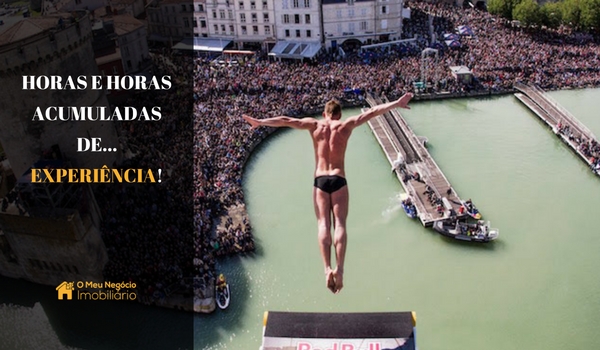 Horas e horas acumuladas de… experiência!